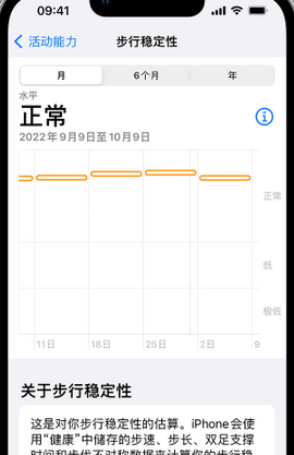 洱源iPhone手机维修如何在iPhone开启'步行稳定性通知'