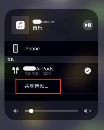 洱源苹果14音频维修点分享iPhone14音频共享设置方法 