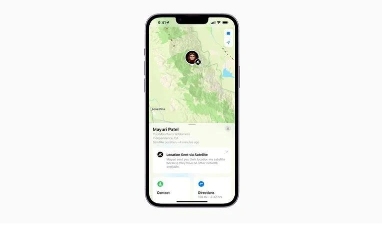 洱源苹果14维修分享iPhone14系列中 FindMy功能通过卫星分享位置方法教程 