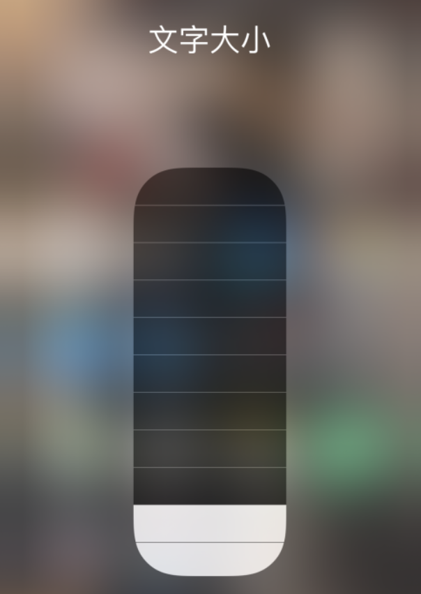 洱源苹果手机维修分享小技巧：在 iPhone 控制中心快速调节字体大小 